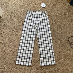 Princess Polly Euros Pants Black/White